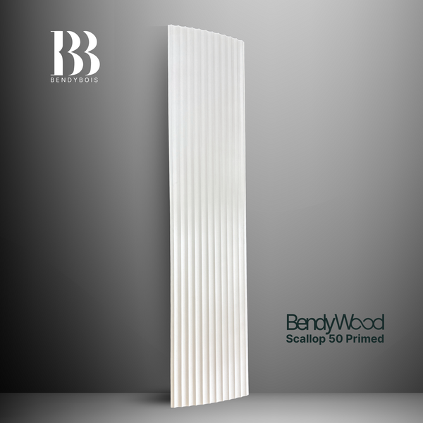 Scallop 50 Primed - Wall Panel