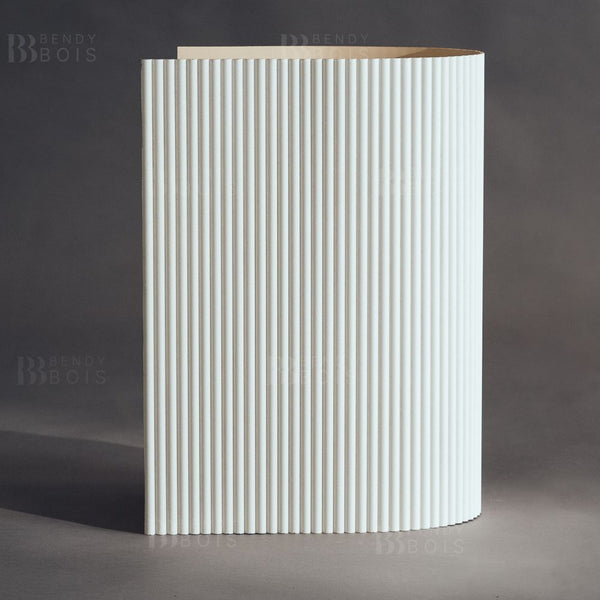 Mdf Rounded Partitions Installation Bendy Bois | Flexible Decorative MDF Wall Panels