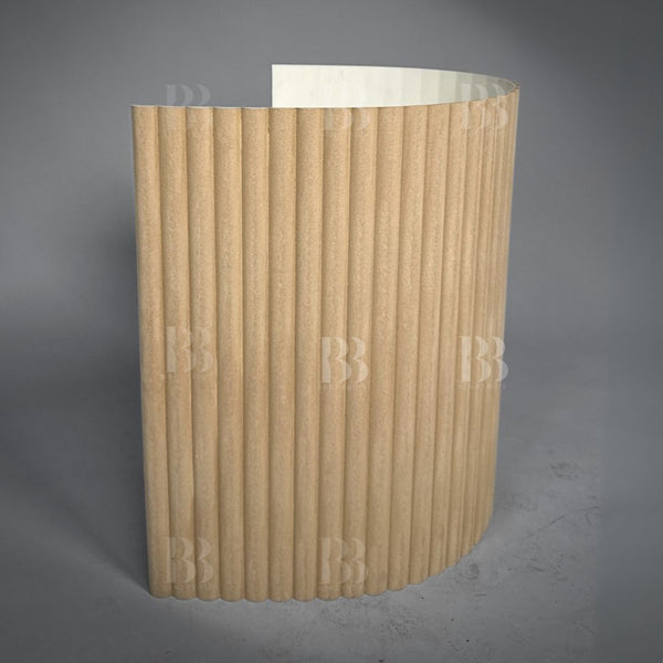 Half Round 30 Raw - Cross Cut